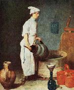 Jean Simeon Chardin Der Abwaschbursche in der Kneipe France oil painting artist